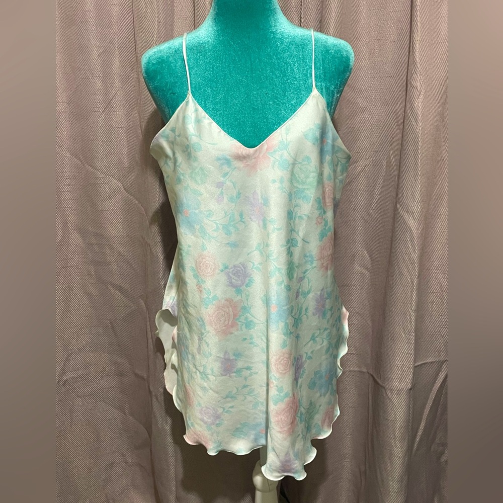 Vintage floral slip